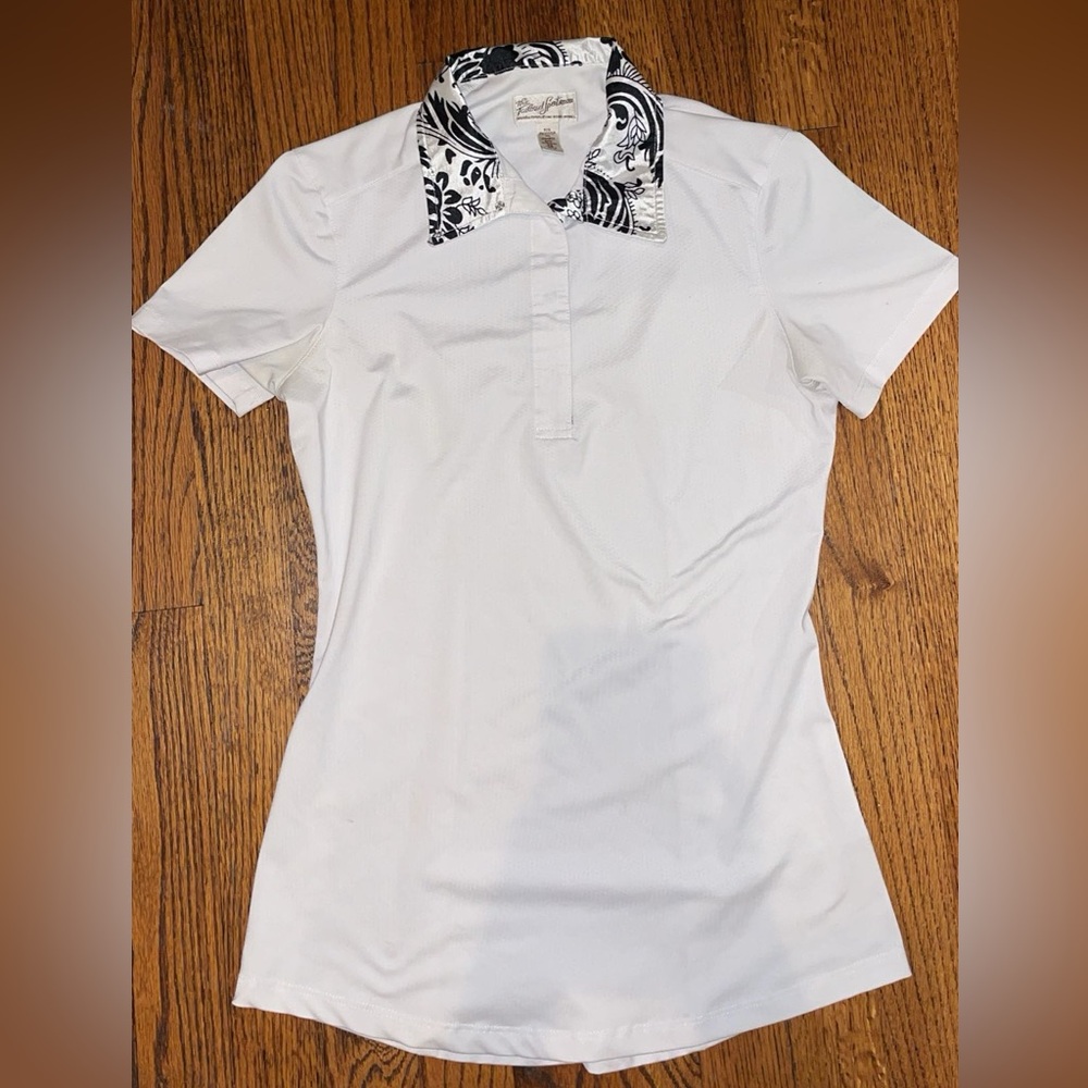 Tailored Sportsman white button up show shirt